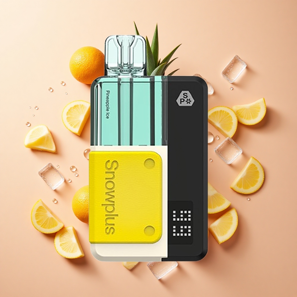 Snowplus Swift 5000 Puffs אננס קרח (Pineapple Ice) סוללה 1000 mAh wholesale Israel