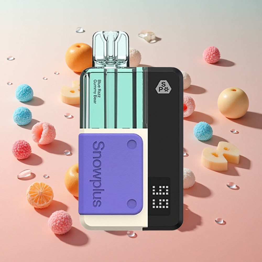 Snowplus Swift 5000 Puffs גומי דוב כחול wholesale Israel סוללה 1000 mAh