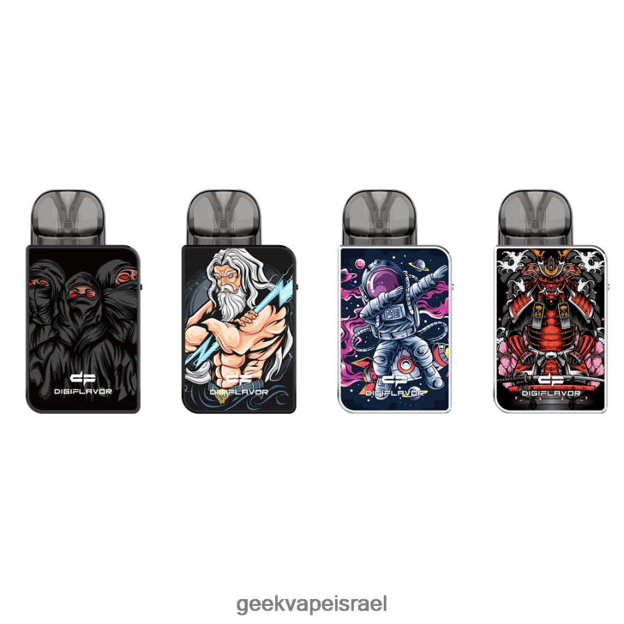 Geek Vape E Cigarette | ערכת digiflavor u pod 1000 mah GeekVape זאוס כהה 04D40468