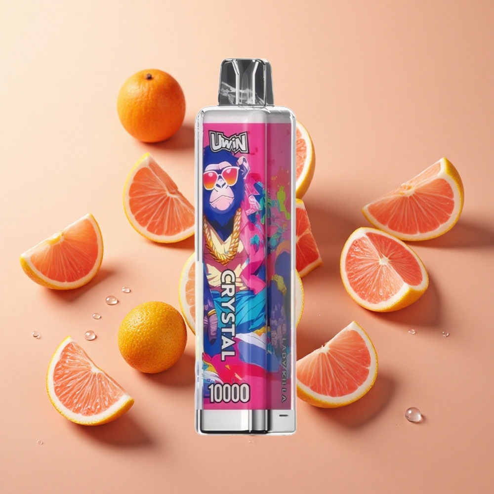 UWIN Crystal 10000 Puffs Lady Killa 18ml RGB lights wholesale Israel