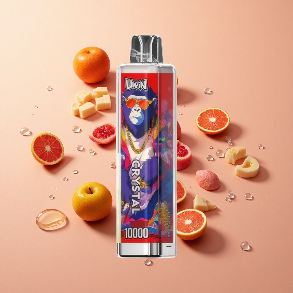 UWIN Crystal 10000 Puffs Love 66 (אהבה 66) 10000 שאיפות סיטונאות ישראל RGB