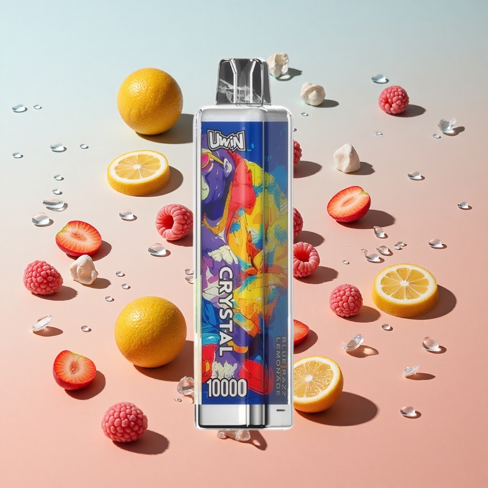 UWIN Crystal 10000 Puffs בלו ראז לימונדה סיטרונית סיטרון סיטרונית wholesale Israel RGB