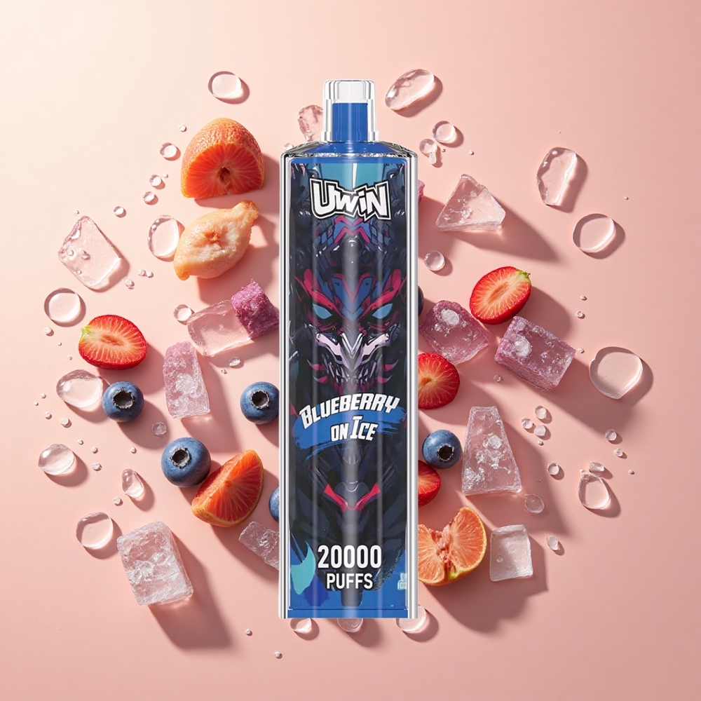 Uwin Shisha Crystal 20000 Puffs אוכמניות בקרח wholesale Israel DTL