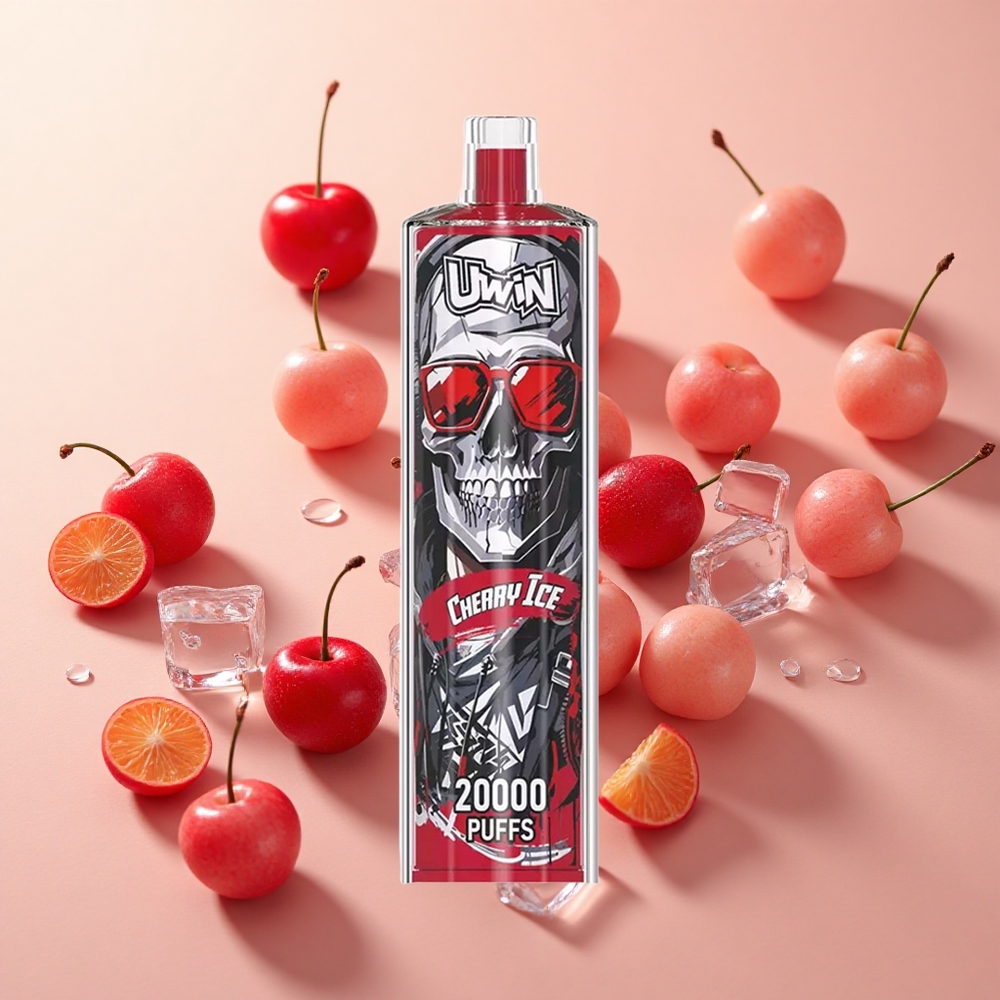 Uwin Shisha Crystal 20000 Puffs דובדבן קרח wholesale Israel Type-C