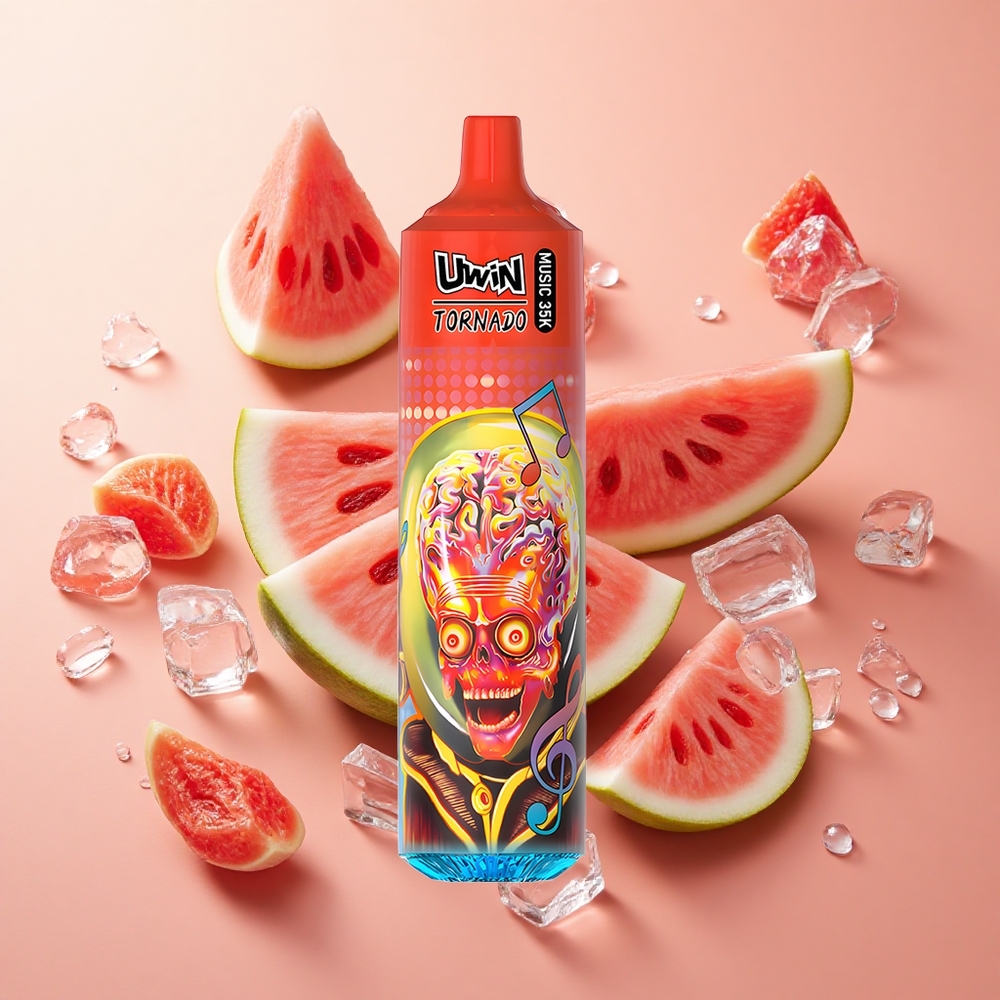 Uwin Tornado 35K אבטיח קר 35000 Puffs סוללה נטענת 600mAh wholesale Israel