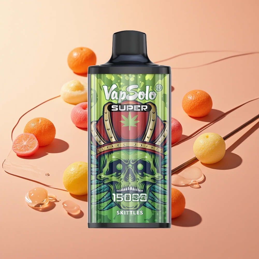 Vapsolo Super 15000 Puffs Skittles סיטונאי ישראל 40ml