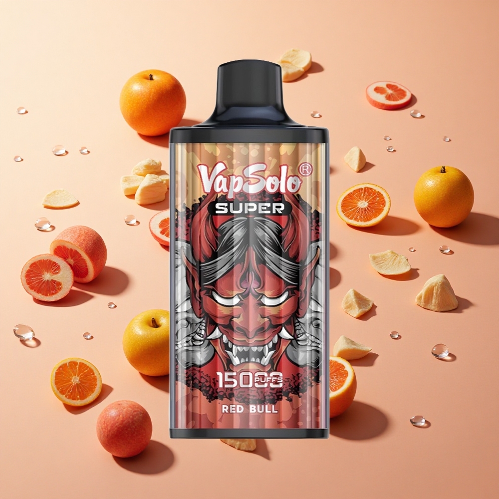 Vapsolo Super 15000 Puffs בולס אדום wholesale Israel 40ml 850mah