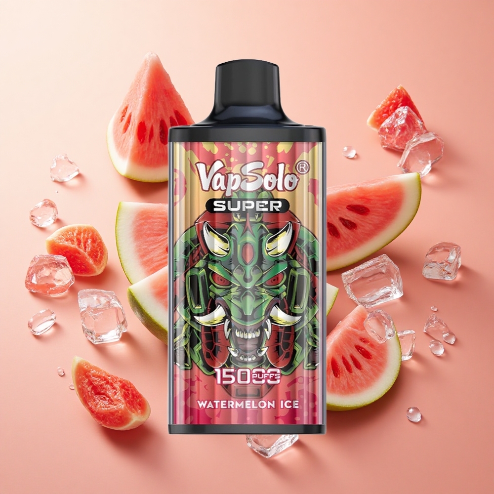 Vapsolo Super 15000 Puffs אבטיח קרח wholesale Israel 40ml 850mah