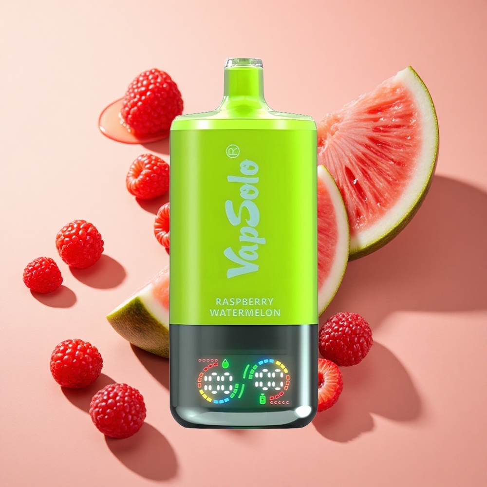 VapSolo Triple 30000 Puffs פטל אבטיח wholesale Israel 40ml Type-C
