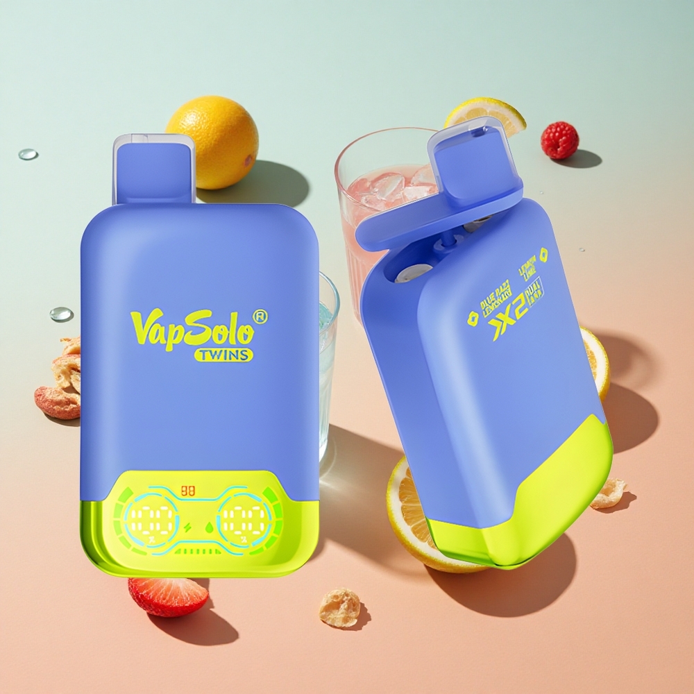 Vapsolo Twins 20000 Puffs בלו ראז לימונדה ולימון ליים סיטרוס סיטרוס 40 מ"ל wholesale Israel