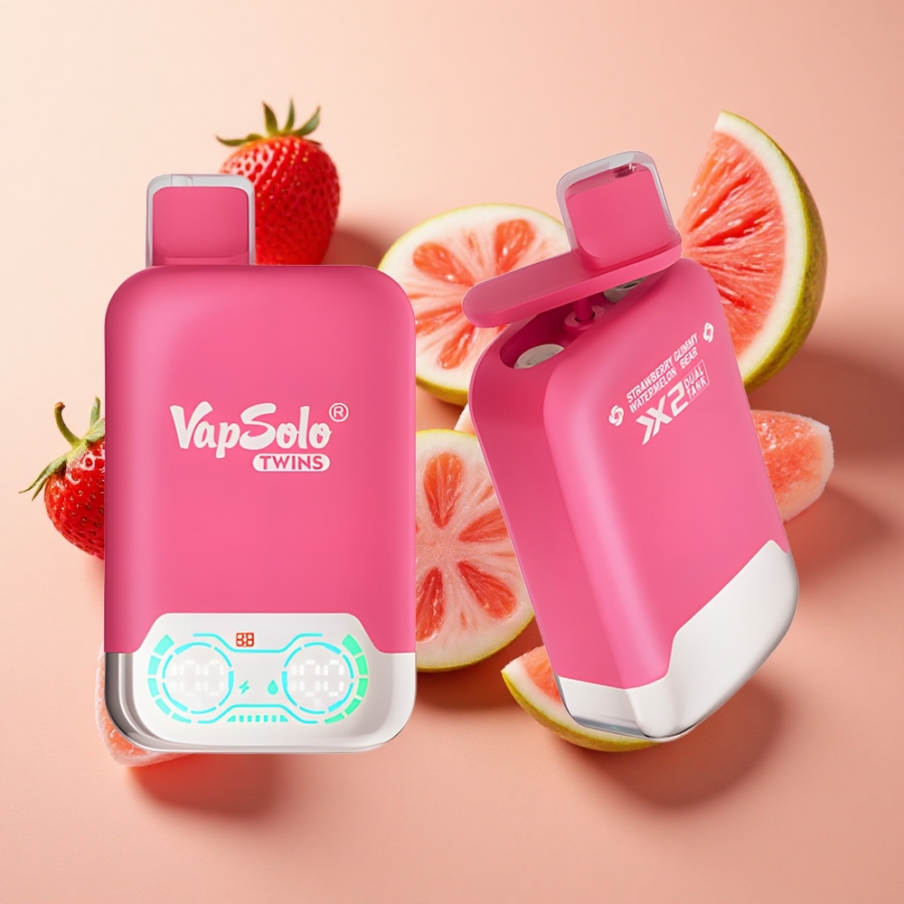 Vapsolo Twins 20000 Puffs תות אבטיח וגומי דוב wholesale Israel 40 מ"ל