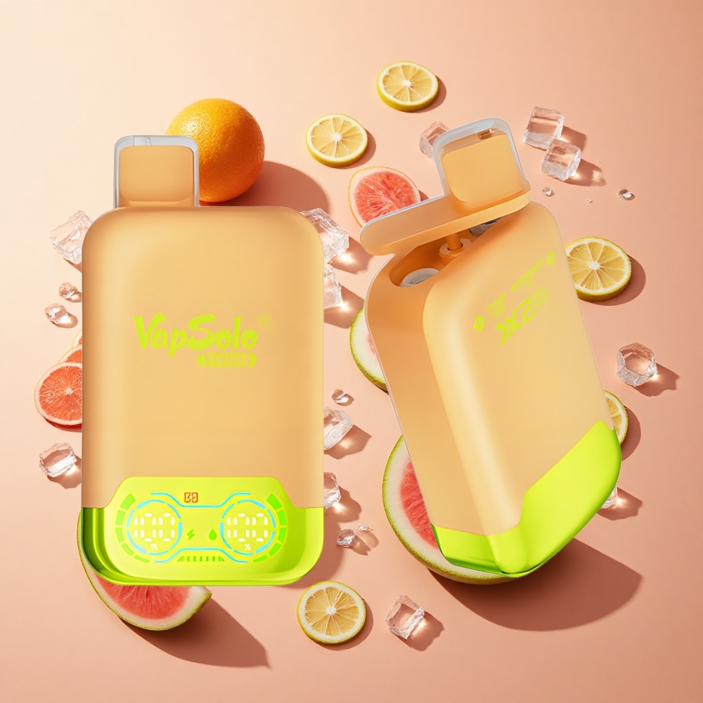 Vapsolo Twins 20000 Puffs לימון ליים ואבטיח קרח wholesale Israel Type-C 40 מ"ל