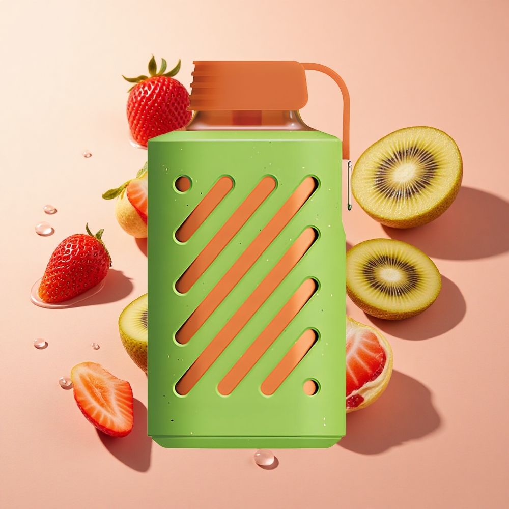 VOZOL GEAR 10000 10000 Puffs (עשרת אלפים שאיפות) תות קיווי (Strawberry Kiwi) wholesale Israel 20ml קיבולת נוזל 20 מ"ל