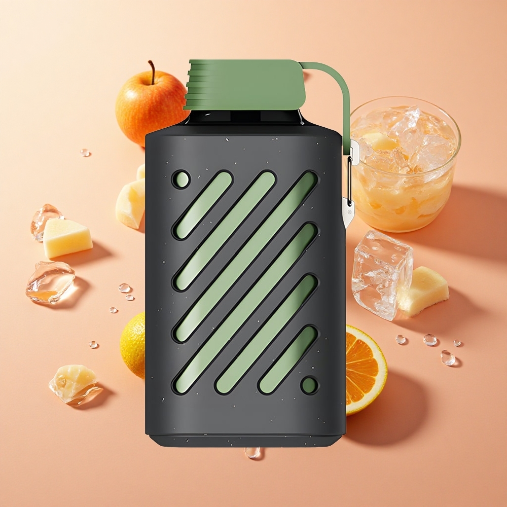 VOZOL GEAR 10000 10000 Puffs תפוח חמוץ קרח wholesale Israel VAMT Mesh Coil