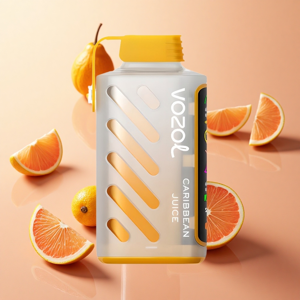 VOZOL Gear Power 20000 Puffs מיץ קריבי סיטונאות ישראל Dual Mesh Coil טכנולוגיה S.i.L.C. Tech