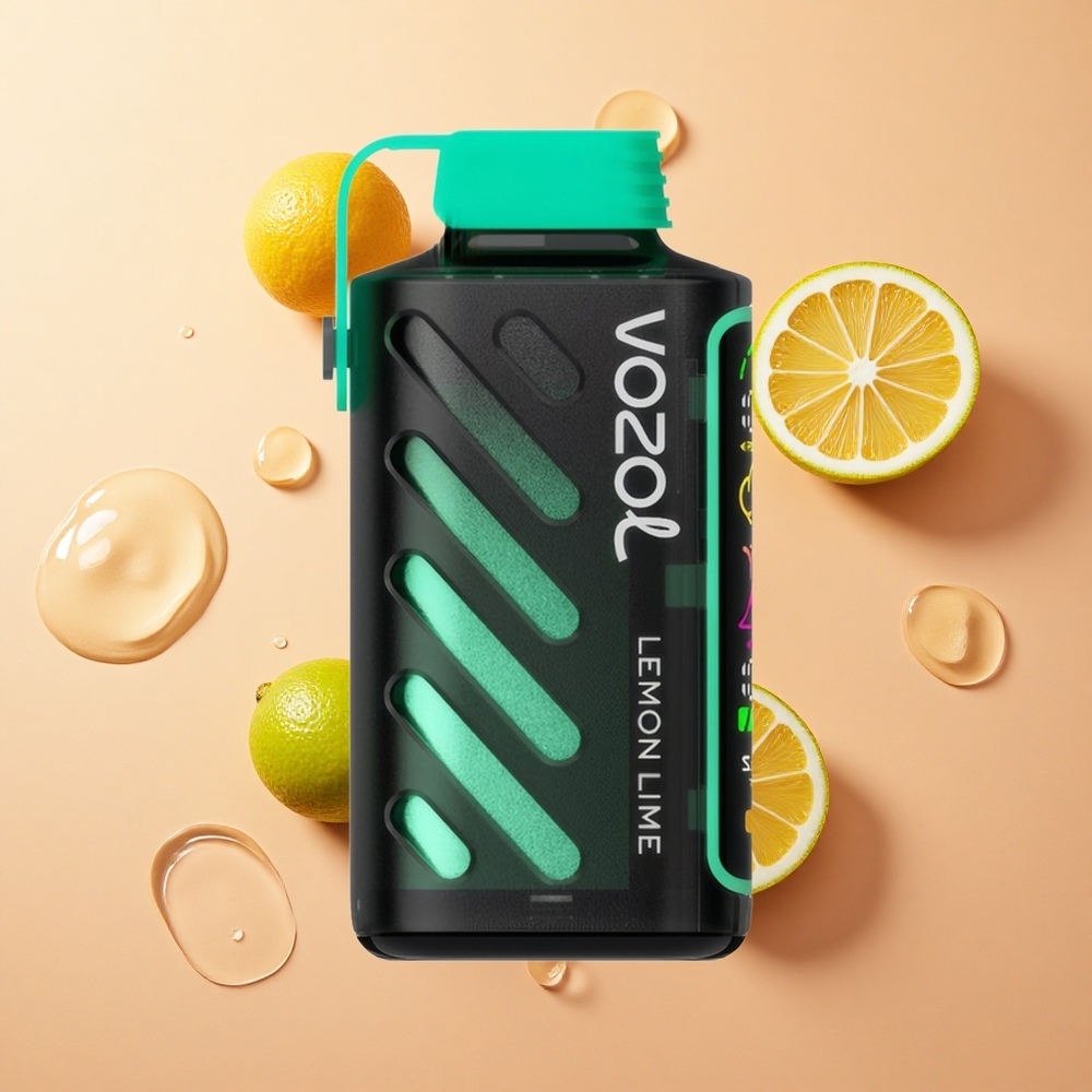 VOZOL Gear Power 20000 Puffs לימון ליים S.i.L.C. Tech סיטונאות ישראל Dual Mesh Coil