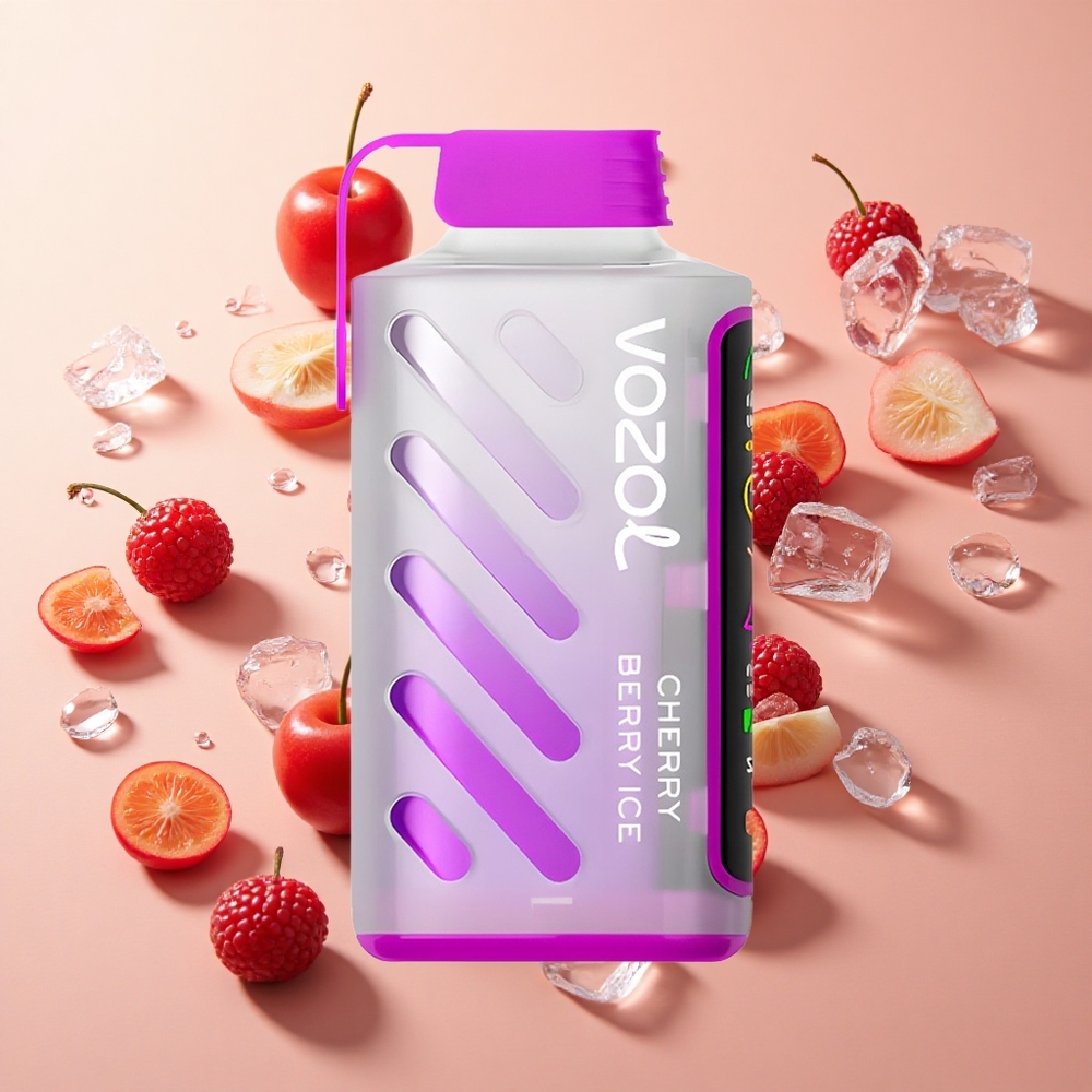 VOZOL Gear Power 20000 Puffs דובדבן פרי קרח wholesale Israel Dual Mesh Coil