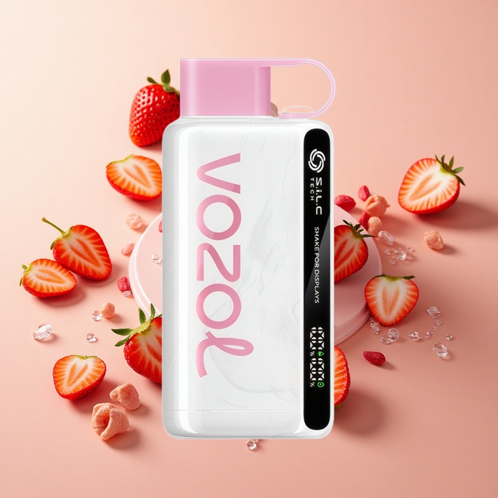 VOZOL STAR 9000/12000 גלידת תות למבוגרים סיטונאי Israel 650mAh סוללה