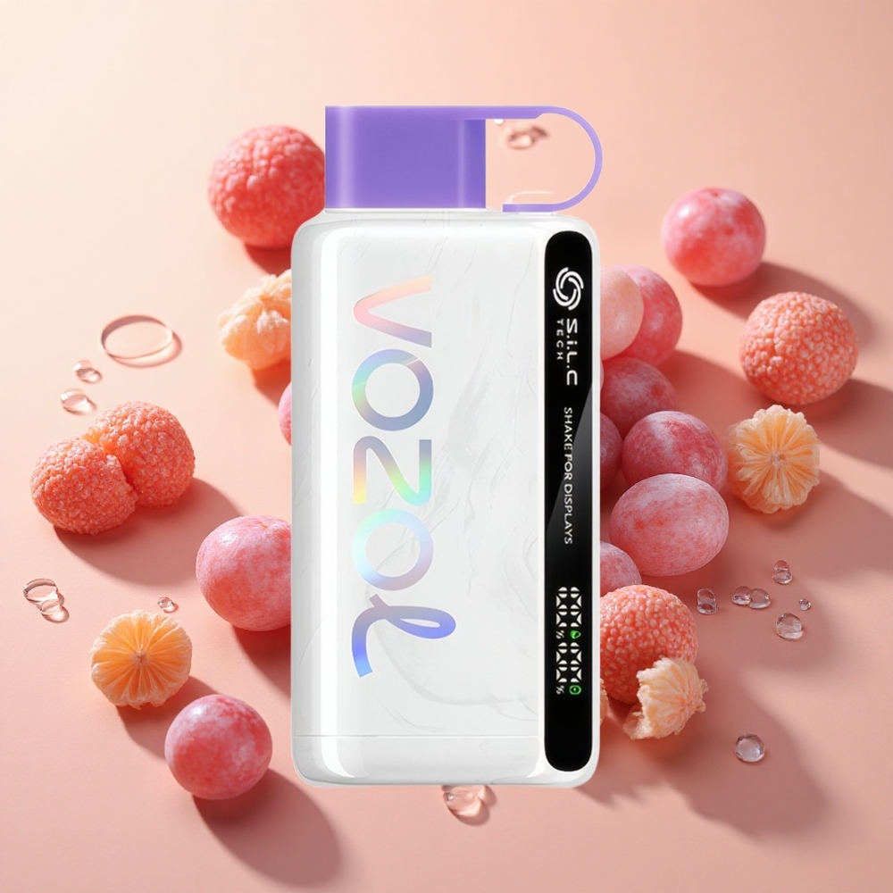 VOZOL STAR 9000/12000 אנימציה בטעם ענבים קרח wholesale Israel סוללה 650mAh