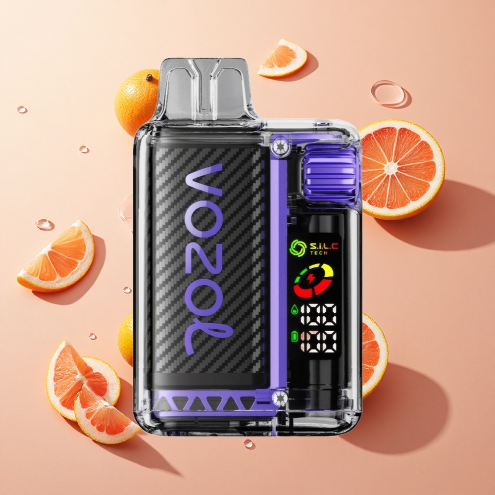 VOZOL Vista 20000 Puffs Elderflower Grapefruit (סביון אשכוליות) wholesale Israel סוללה נטענת 650mAh מסך OLED
