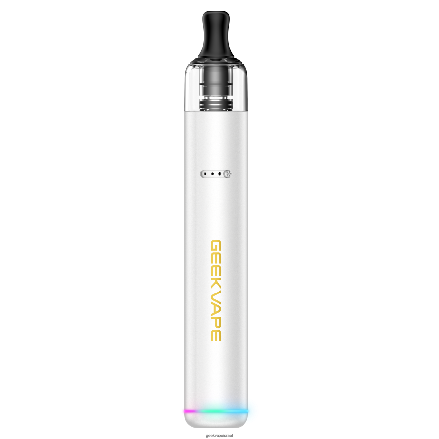 GEEKVAPE Shop | ערכת עט vape wenax s3 (סטילוס 3) 1100 mah GeekVape לבן פנינה 04D40463