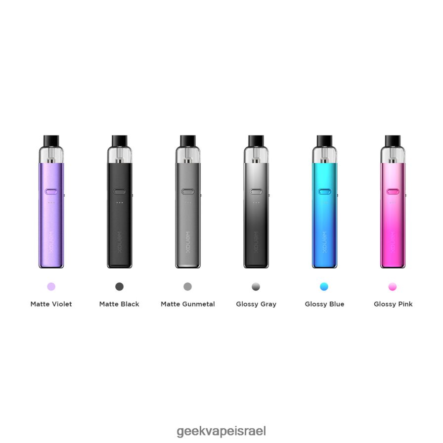 Geek Vape Kit On Sale | ערכת wenax k2 1000 mah 2 מ\"ל GeekVape אפור מבריק 04D404167