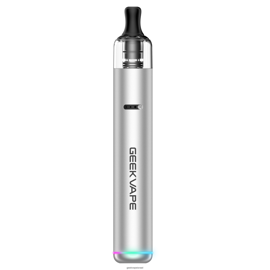 Geek Vape Kits | ערכת עט vape wenax s3 (סטילוס 3) 1100 mah GeekVape כסף אטום 04D40466